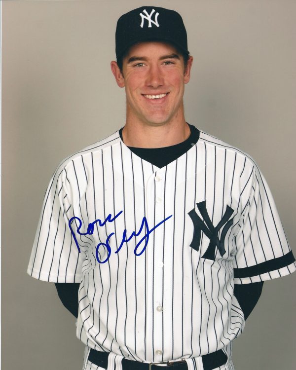 AUTOGRAPHED ROSS OHLENDORF photo  New York Yankees
