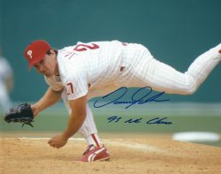 AUTOGRAPHED DANNY JACKSON 8X10 photo  Philadelphia Phillies