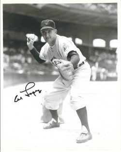 Autographed AL LOPEZ 8X10 CLEVELAND INDIANS photo PSA/DNA