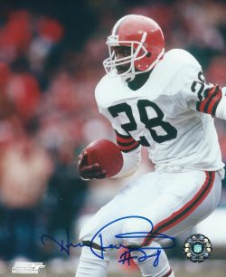 Autographed HERMAN FONTENOT 8X10 Cleveland Browns Photo