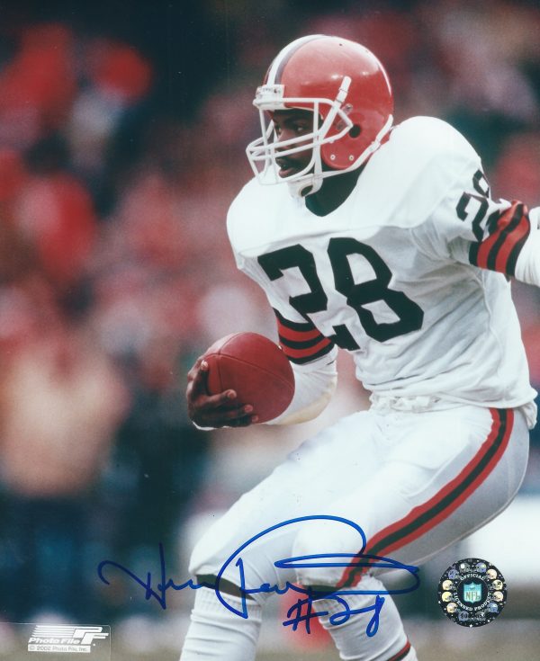 Autographed HERMAN FONTENOT 8X10 Cleveland Browns Photo