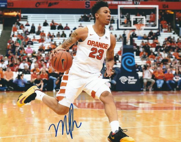 Autographed MALACHI RICHARDSON Syracuse Orangemen 8x10 Photo