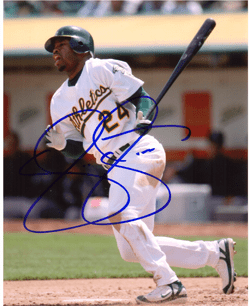 AUTOGRAPHED SIGNED photo SHANNON STEWART Oakland A's
