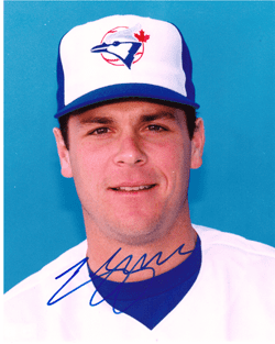 SIGNED photo ED SPRAGUE #1 Toronto Blue Jays