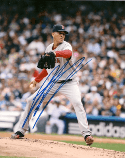 AUTOGRAPHED JULIAN TAVAREZ Boston Red Sox photo