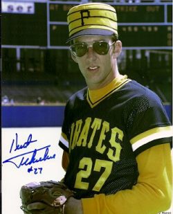 AUTOGRAPHED KENT TEKULVE 8x10 Pittsburgh Pirates Photo
