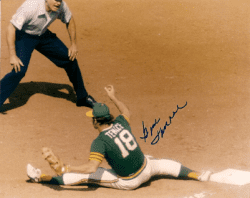 AUTOGRAPHED photo GENE TENACE Oakland A's