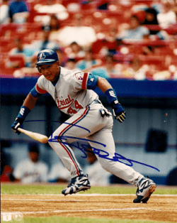 AUTOGRAPHED TONY TARASCO Montreal Expos Photo