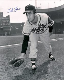 AUTOGRAPHED FRANK TORRE 8x10 Milwaukee Braves photo