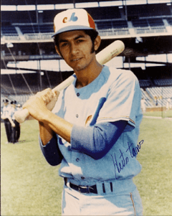 AUTOGRAPHED HECTOR TORRES Montreal Expos Photo
