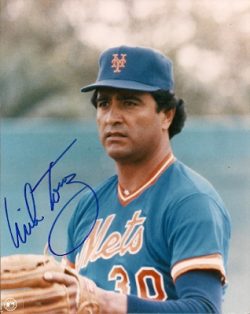 AUTOGRAPHED MIKE TORREZ  8x10 New York Mets photo