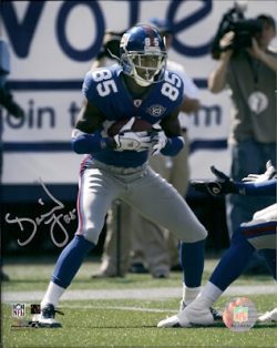 Autographed DAVID TYREE New York Giants photo