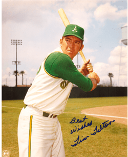 AUTOGRAPHED SIGNED photo TIM TALTON Oakland A's