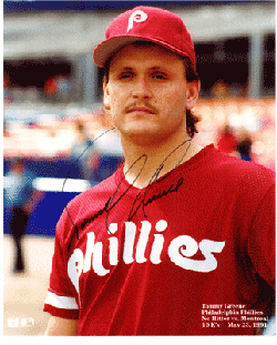 AUTOGRAPHED TOMMY GREENE 8x10 Philadelphia Phillies Photo