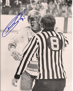 Autographed GARRY UNGER 8X10 St. Louis Blues Photo