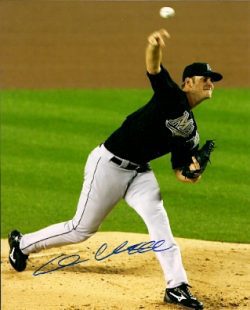 AUTOGRAPHED SIGNED photo CHRIS VOLSTAD  Florida Marlins