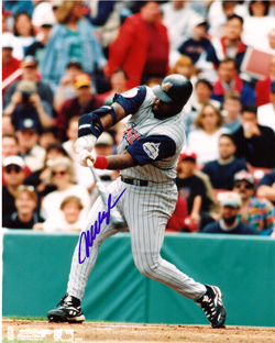AUTOGRAPHED SIGNED photo MO VAUGHN Angels