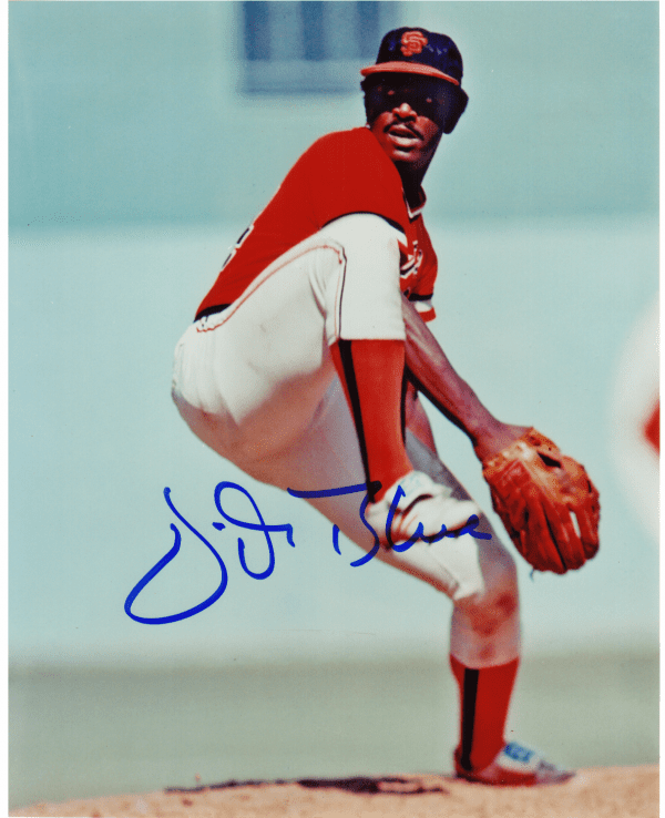 AUTOGRAPHED VIDA BLUE 8X10 San Francisco Giants Photo