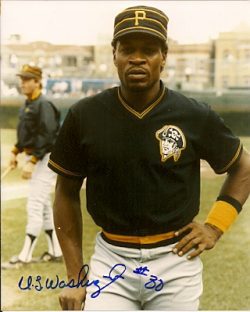 AUTOGRAPHED  photo U. L. WASHINGTON - Pittsburgh Pirates