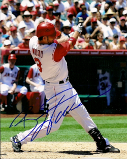 AUTOGRAPHED  photo BRANDON WOOD Angels
