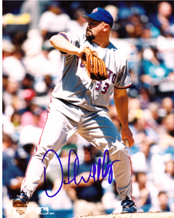 SIGNED photo DAVID WELLS #2 Toronto Blue Jays