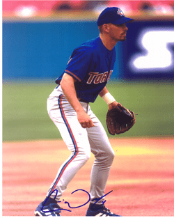 SIGNED photo CHRIS WOODARD Toronto Blue Jays