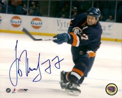 Autographed ALEXEI ZHITNIK New York Islanders Photo