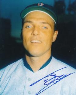 AUTOGRAPHED FRED WENZ 8x10 Boston Red Sox Photo