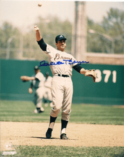 AUTOGRAPHED  photo CLETE BOYER Atlanta Braves