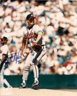 AUTOGRAPHED  photo PAUL BYRD Atlanta Braves
