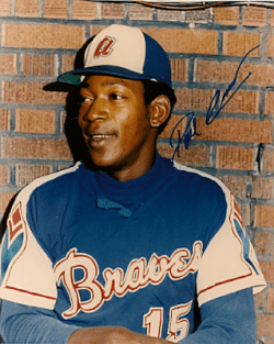 AUTOGRAPHED  photo PAUL CASANOVA Atlanta Braves