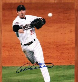 AUTOGRAPHED ADAM EVERETT 8X10 Houston Astros Photo