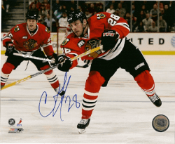 Autographed CRAIG ADAMS Photo - Blackhawks