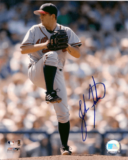 AUTOGRAPHED  photo JOHN FOSTER Atlanta Braves