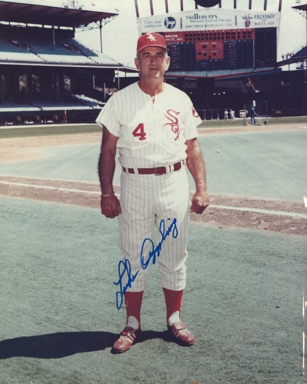Autographed LUKE APPLING 8X10 Chicago Whit Sox photo