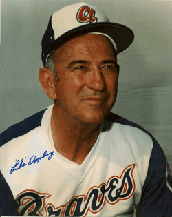 Autographed LUKE APPLING photo Atlanta Braves