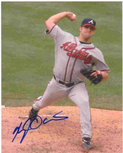 AUTOGRAPHED SIGNED photo KYLE DAVIES Atlanta Braves