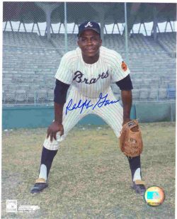 AUTOGRAPHED RALPH GARR 8X10 Atlanta Braves Photo