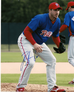 AUTOGRAPHED  PHILIPPE AUMONT 8x10 Philadelphia Phillies Photo