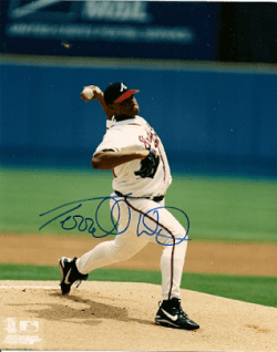 AUTOGRAPHED  photo TERRELL WADE Atlanta Braves