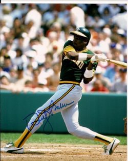 AUTOGRAPHED  photo DUSTY BAKER Oakland A's