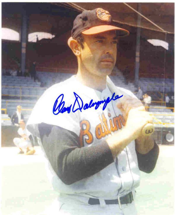 AUTOGRAPHED SIGNED photo CLAY DALRYMPLE Orioles