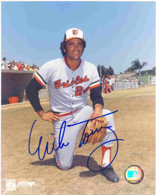AUTOGRAPHED MIKE TORREZ 8x10 Baltimore Orioles Photo