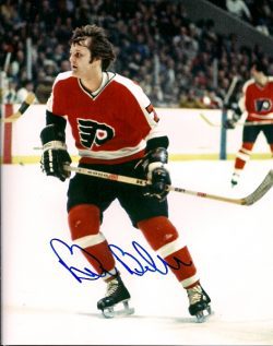 Autographed  Bill Barber 8X10 photo - Philadelphia Flyers