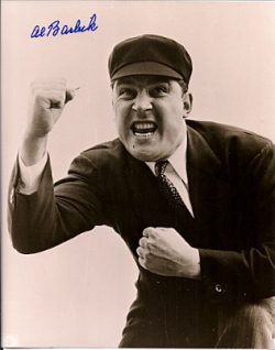 Autographed HOF'R AL BARLICK 8X10 Umpire Photo