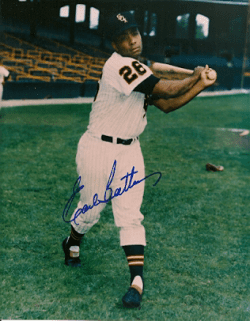 AUTOGRAPHED  photo EARL BATTEY Chicago White Sox