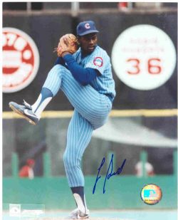 AUTOGRAPHED LEE SMITH 8x10 Chicago Cubs Photo