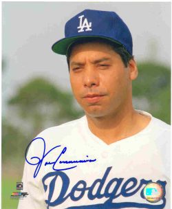 AUTOGRAPHED JOHN CANDELARIA 8x10 Los Angeles Dodgers Photo