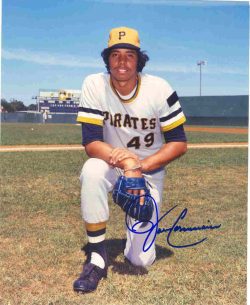 AUTOGRAPHED JOHN CANDELARIA 8x10 Pittsburgh Pirates Photo