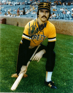 AUTOGRAPHED KURT BEVACQUA 8x10 Pittsburgh Pirates Photo